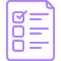 Icon representing incomplete and dropped tasks in healthcare workflow.
